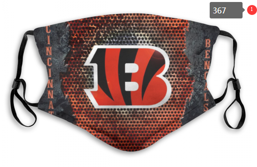 NFL Cincinnati Bengals #3 Dust mask with filter->nfl dust mask->Sports Accessory